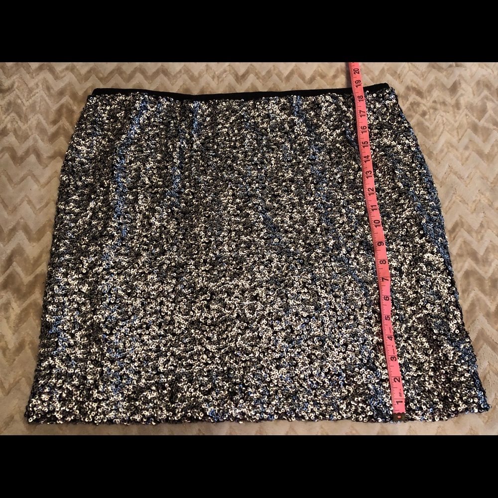 Sequin Mini Skirt